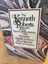 The Kenneth Roberts Reader of the American Revolution Doubleday Set Vintage