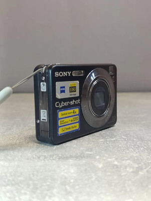Sony Cybershot DSC-W120 7.2MP CCD Retro Digital Camera - Black | eBay
