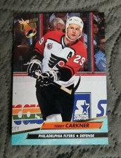 1992-93 Ultra - Philadelphia Flyers Hockey Card #370 Terry Carkner