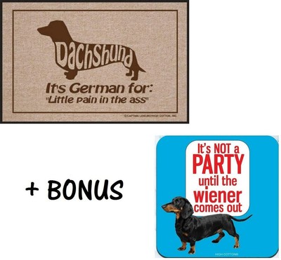 dachshund doormat