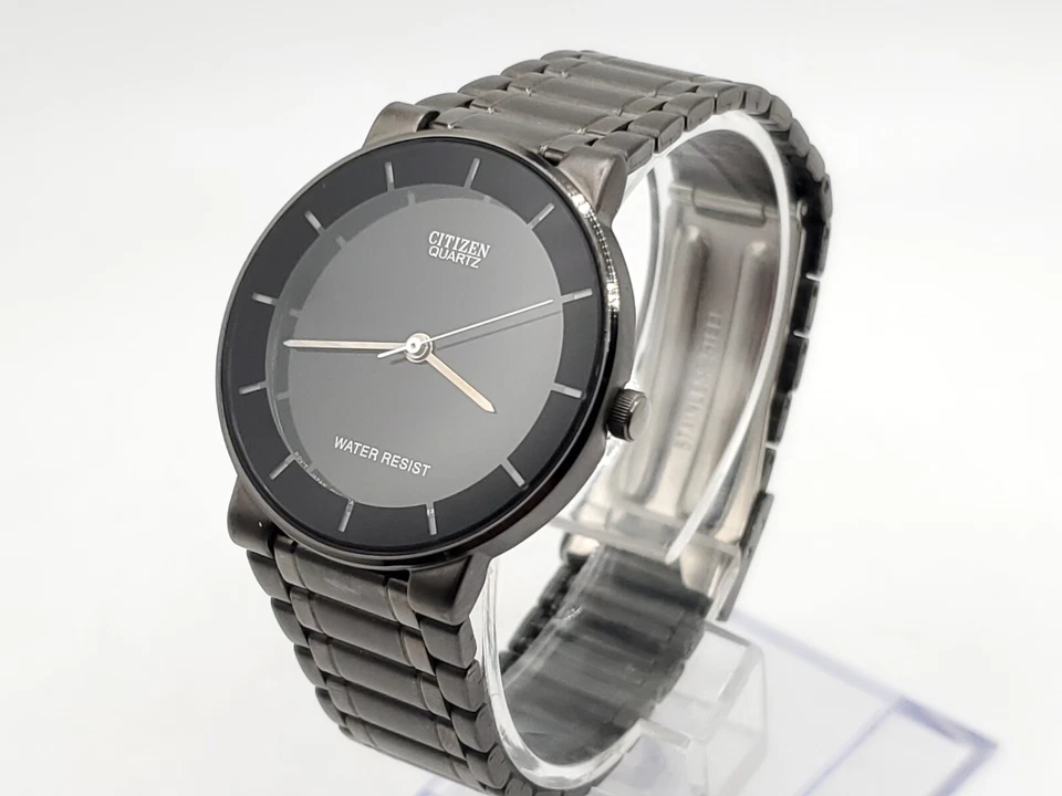 Reloj Citizen Cuarzo Mujer Batería Nueva Tono Negro 6031 32mm Foto 3 de 4