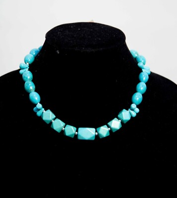 Barse Turquoise Magnasite Necklace