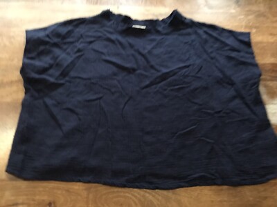 Before You,boutique muslin cotton laggenlook oversized blouse sz M