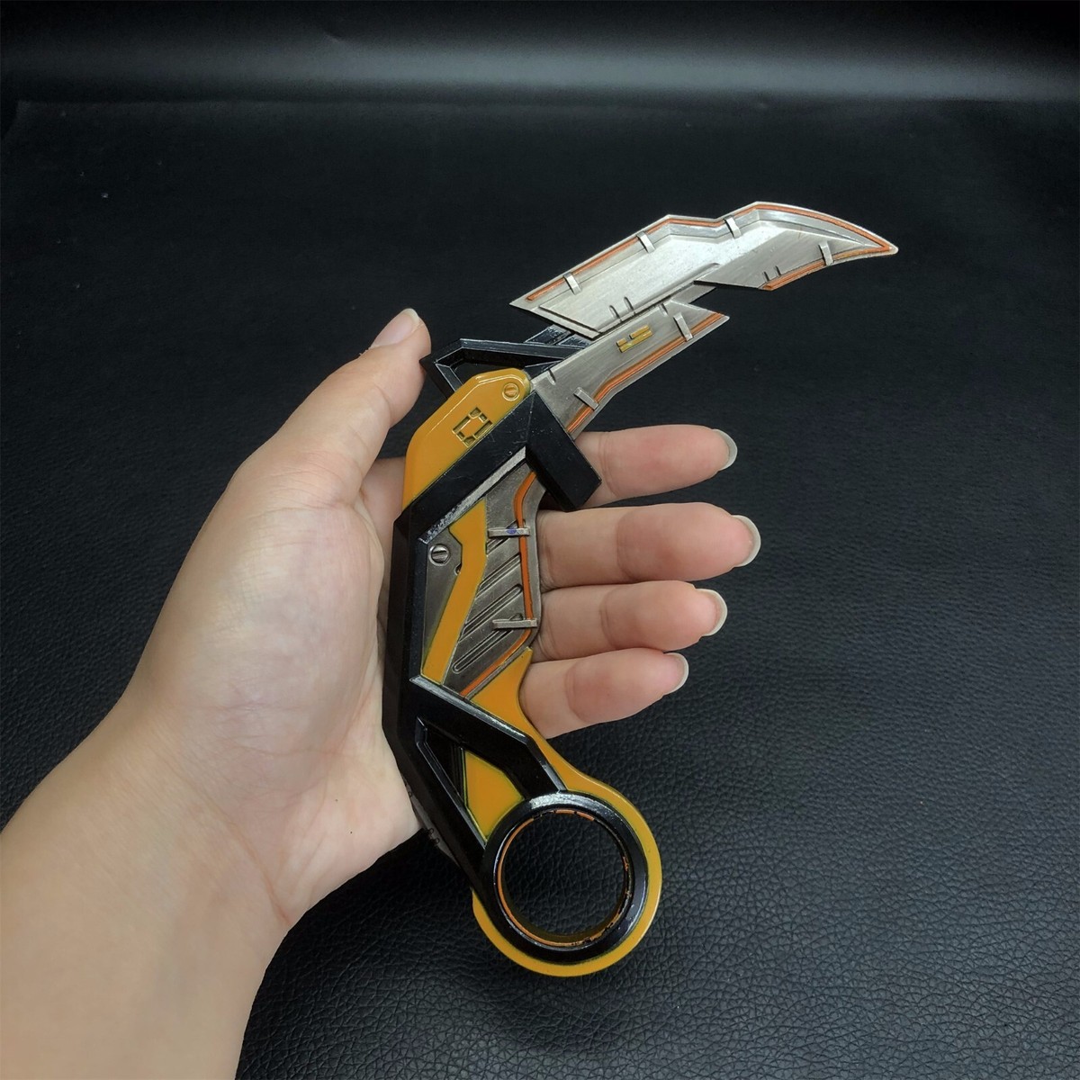Game Val 6.4'' RGX 11z Pro Karambit Knife Metal Cosplay Weapon