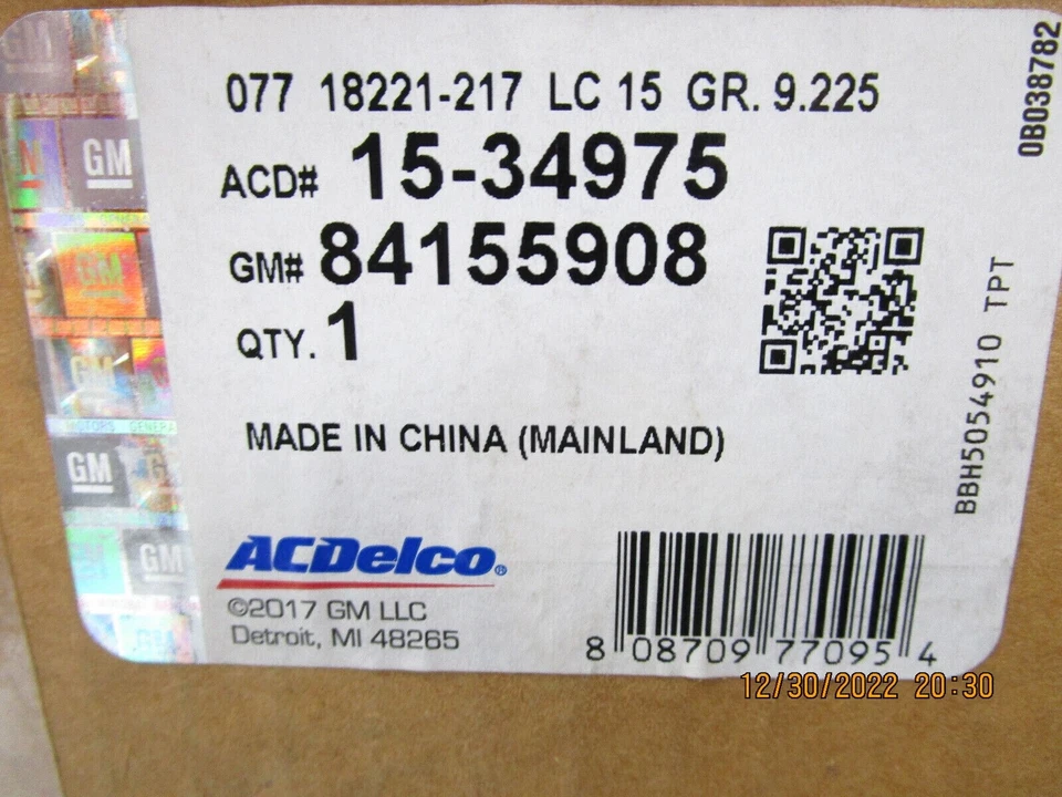 A/C Hose Assembly-Premium, VIN: X, AWD, Eng Code: LTG fits 2020 Envision 2.0L-L4 Foto 2 de 4