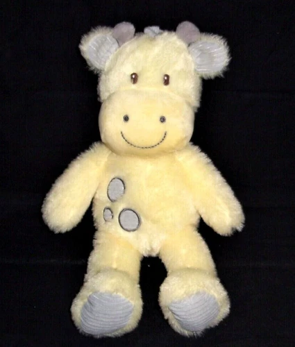 Walgreens Moon and Stars Yellow Giraffe Plush My Favorite Stuffed Animal Ribbed
