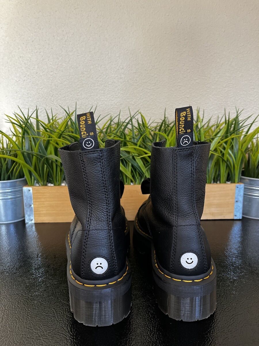 Dr Martens X Lazy Oaf Sinclair Lo Black White Bow Tie Dr Martens X Lazy Oaf Sinclair Lo Black White Bow Tie