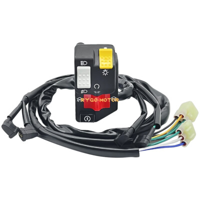 Handlebar Control Switch Start Kill Stop Headlight For Honda Recon 250 TRX250TM - Foto 5