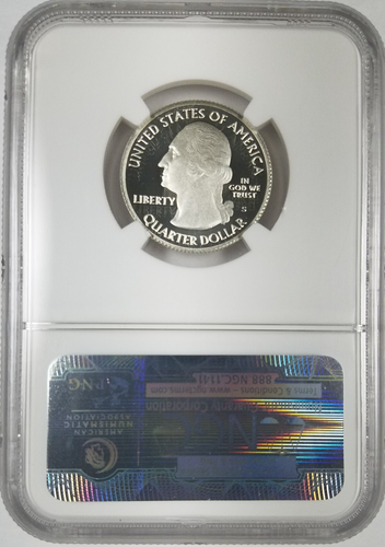2014 S NGC Silver 25C National Treasures Quarter 5 Coin Set PF70 ~ EARLY RE. #2 - Picture 9 of 11