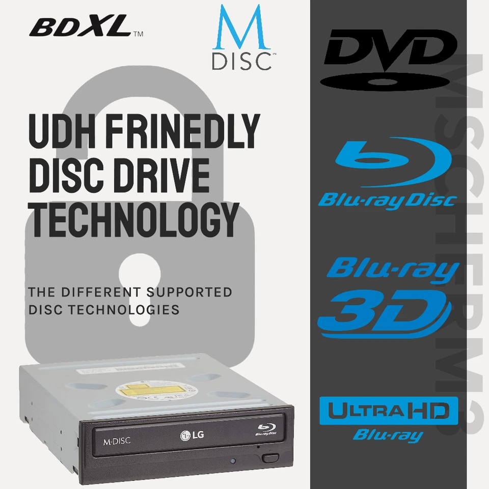 LG WH16NS40 Flashed to WH16NS60 Firmware v1.00 4K UHD FRIENDLY UNLOCKED Discs - Image 2 of 4