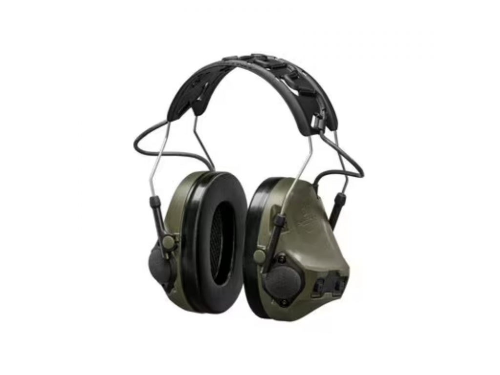 3M Peltor MT14H418A-02 GN Comtac VIII Headband Headset in Green