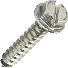  14 x 3/4" Hex Head Sheet Metal Screws Self Tapping Stainless Steel 18-8