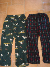 2 pair Mens Medium PJ bottoms