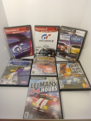 Ps2 Racing Games Collection Sony PlayStation 2, Racing Game Bundle 7 Games Total. Tested/Works ...