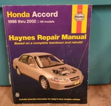 Repair Manual Haynes 42014 fits 1998 - 2002 Honda Accord