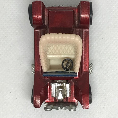 Hot Wheels Redline Hot Heap 1967 Dark Red / Brown White Int. Made in Hong Kong - Picture 8 of 11