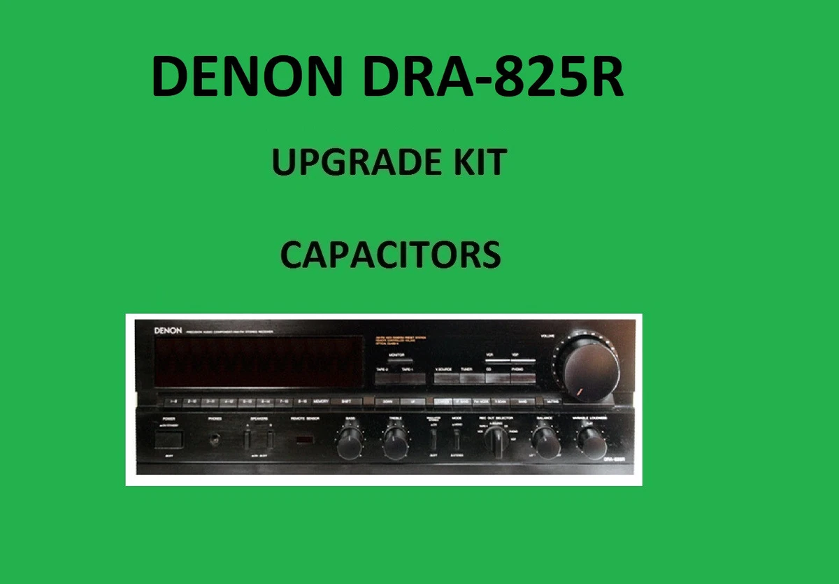 Stereo Receiver DENON DRA-825R Reparatursatz - alle Kondensatoren