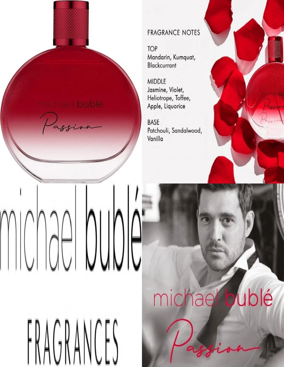 Michael buble perfume passion clearance