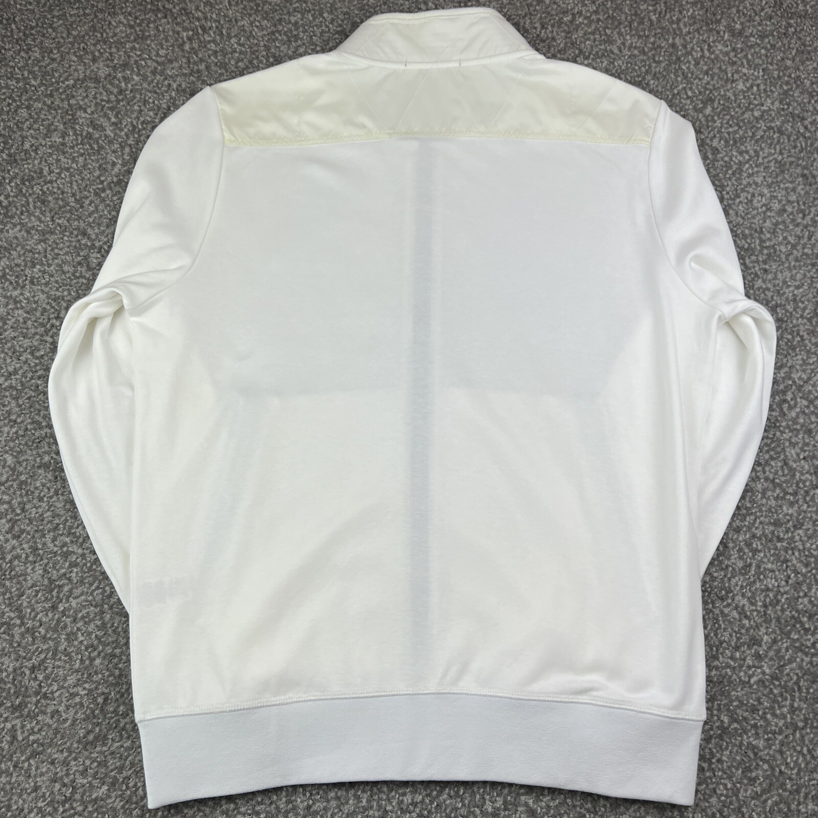 Raffi Jacket Mens Medium White Solid Full Zip Bom… - image 14