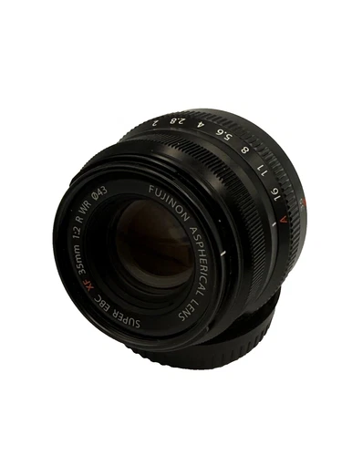 FUJIFILM FUJINON SUPER EBC XF 35mm F/2 R WR LENS Back Cap Only