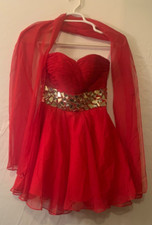 Girls Dress Blush Prom Size 2 Pit to Pit 15"
