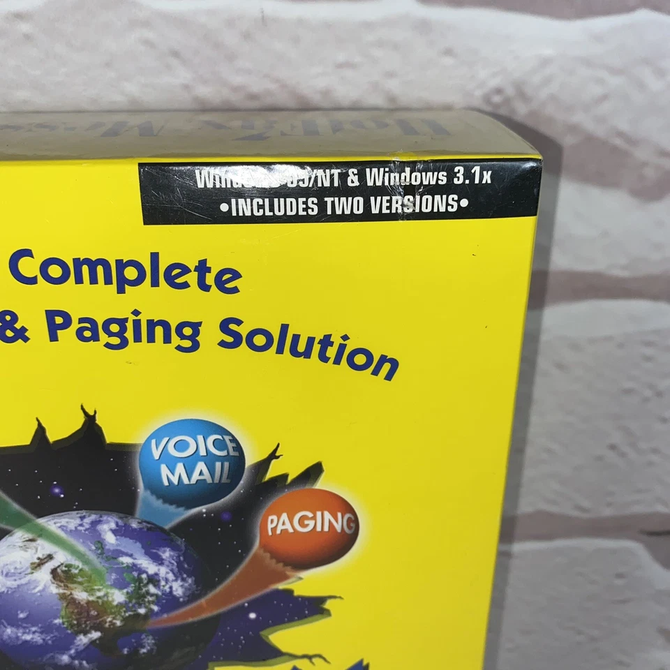Vintage HotFax Message Center Two Versions Windows 95/NT & Windows 3.1x 1998 NIB - Image 3 of 4