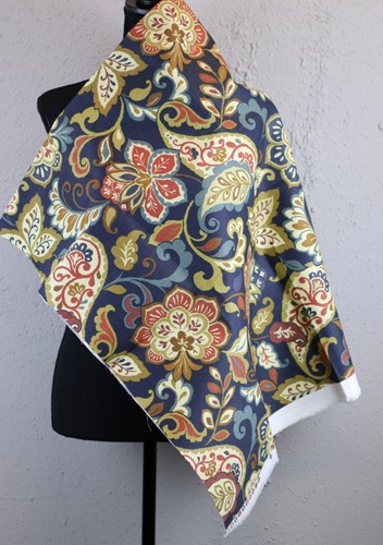 Fabric Outdoor Large Floral Mill Creek Fabrics 30" x 36" One pre-cut piece - 第 1/2 張圖片