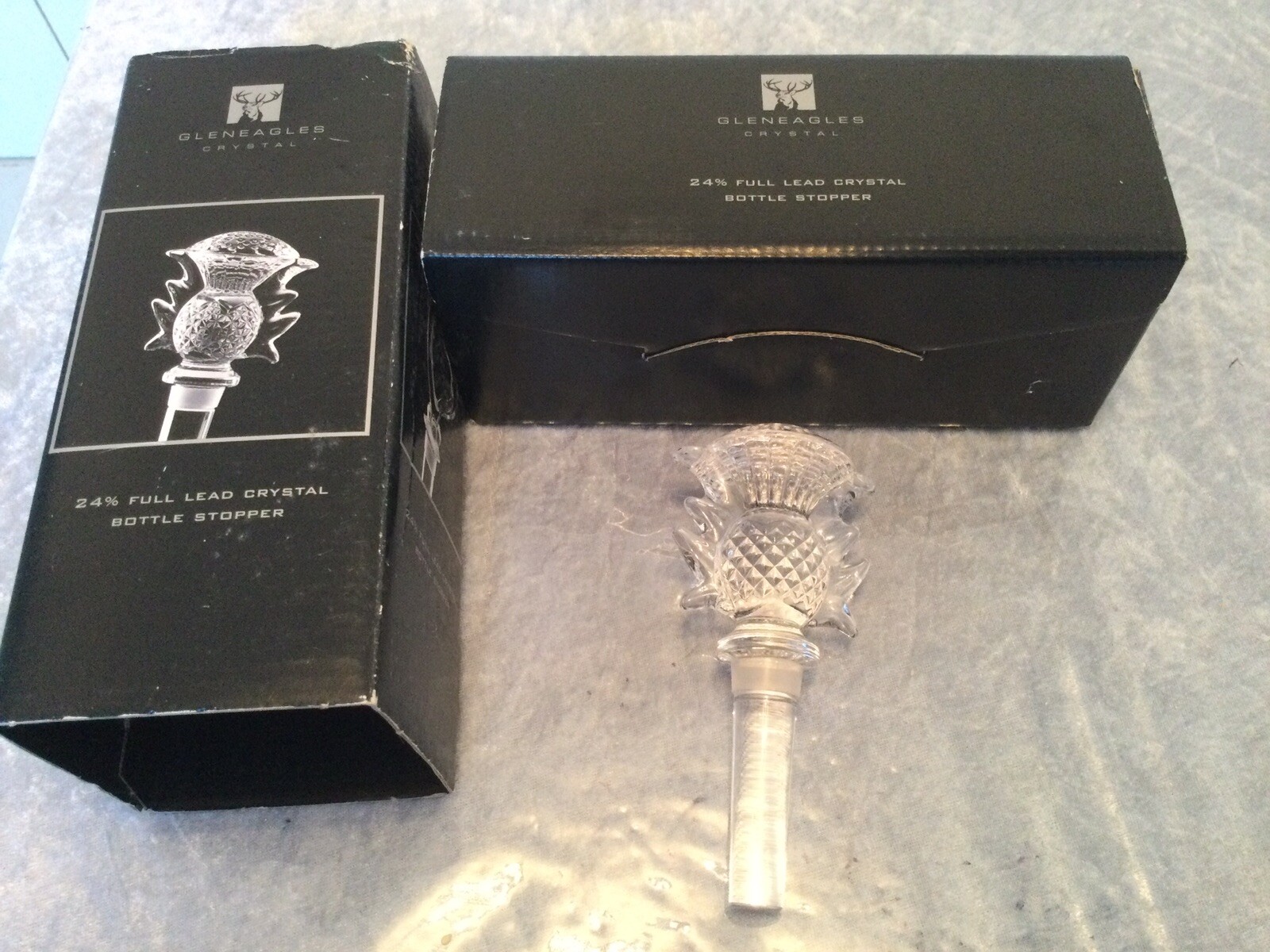 Gleneagles crystal bottle stopper eBay