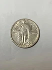 1920 S STANDING LIBERTY QUARTER VERY NICE AU SCARCE DATE