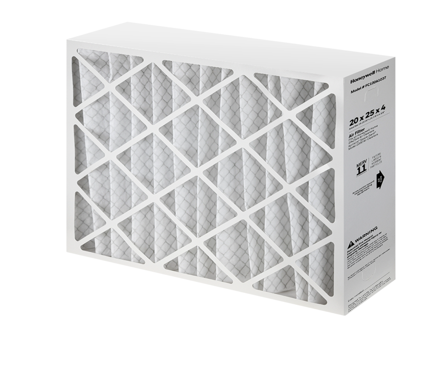 Honeywell FC100A1037 Ultra Efficiency Air Cleaning Filter, 20X25 Inches