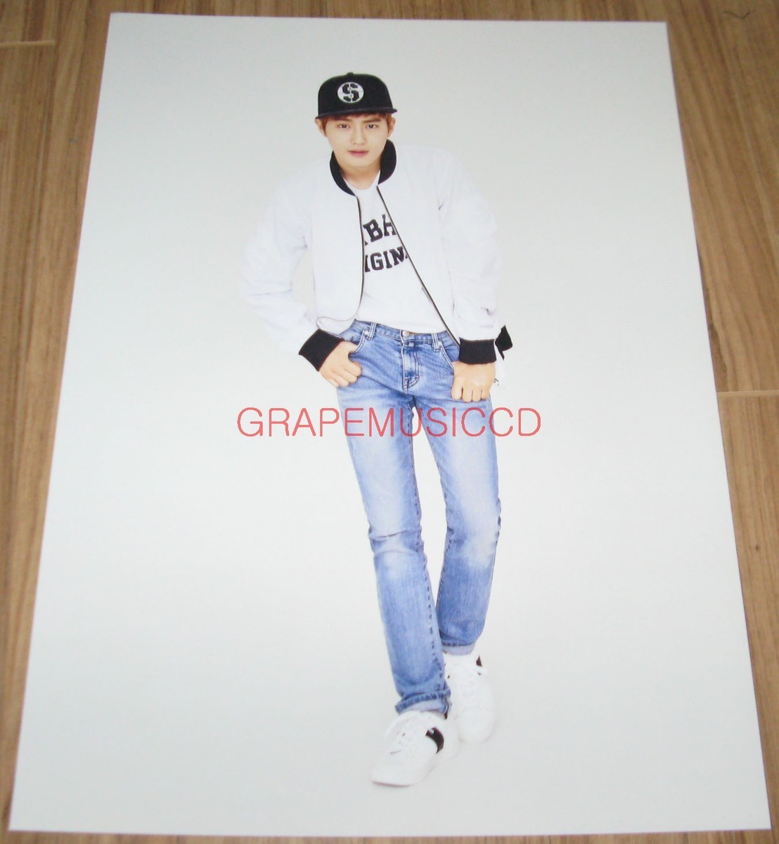 EXO SUHO サイン入りポスター EXO HAT'S ON HATS ON SU HO SUHO OFFICIAL PROMO POSTER NEW | eBay