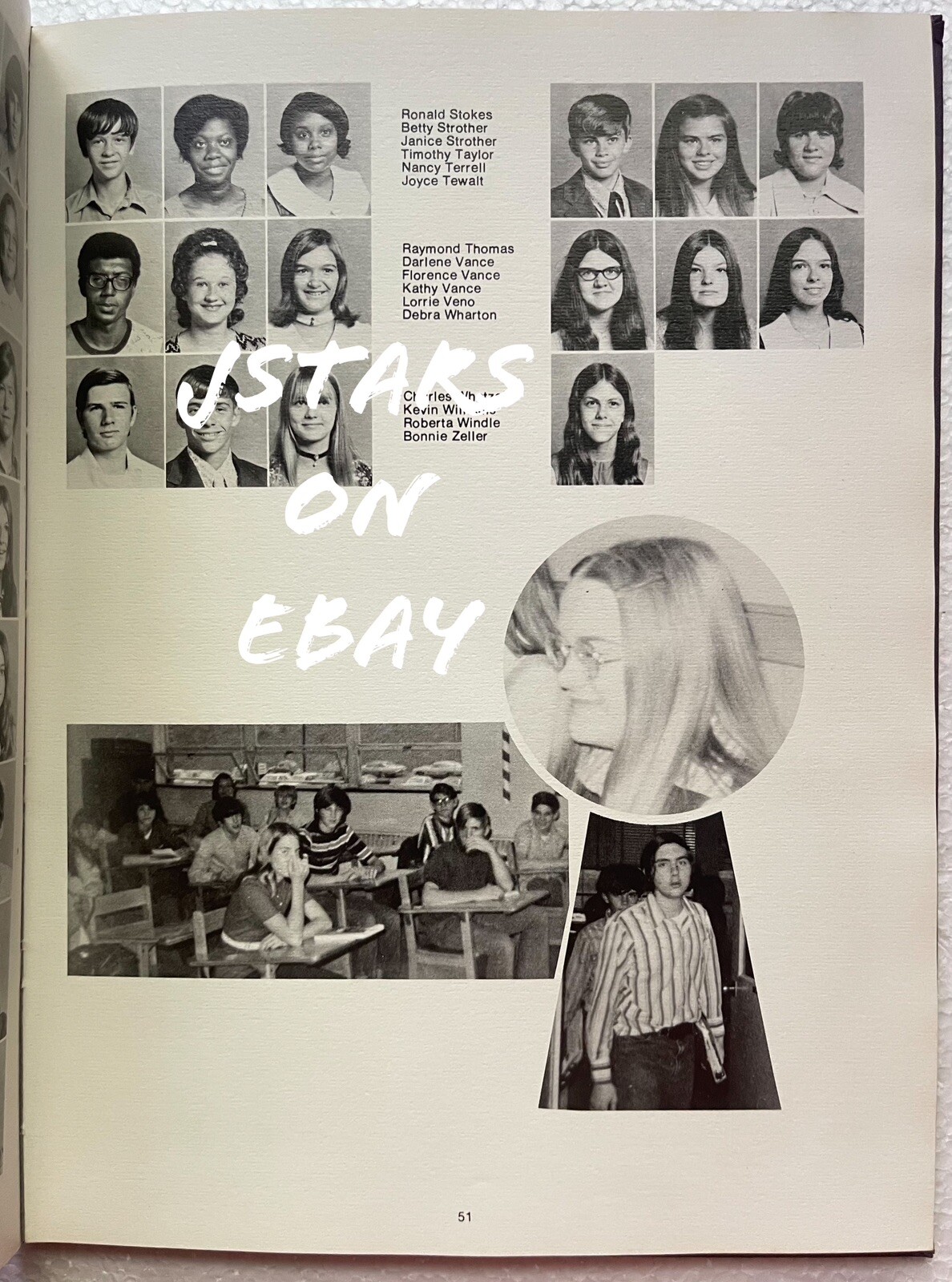1973 STRASBURG HIGH SCHOOL YEARBOOK, THE STAUFFERSTADT, STRASBURG, VA