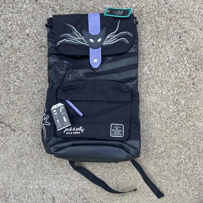 NWT Disney Nightmare Before Christmas Jack & Sally Rucksack Backpack Now Forever Loungefly The Nightmare Before Christmas Jack & Sally Thorn  main image 4