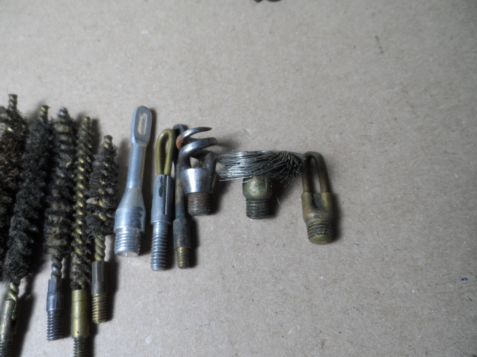 Lot of Vintage Gun Cleaning Rod Parts Attachments eBay