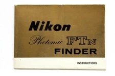 Excellent Nikon F Photomic-TN Finder Instructions #P4251