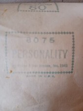Player Piano Word Roll - 8075 - Personality