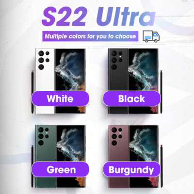 New Samsung Galaxy S22 Ultra Unlocked 128/256/512 GSM CDMA Verizon AT&T T-Mobile