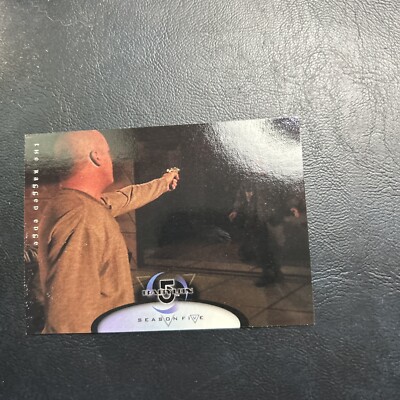 J101c Babylon 5 season Five 1998 Skybox #13 Garibaldi