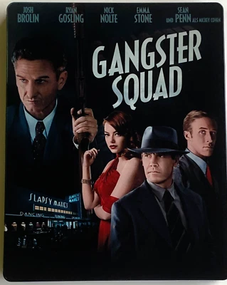 Gangster Squad (blu-ray) Edition Steelbook Josh Brolin Ryan Gosling Nick Nolte - Photo 1/3
