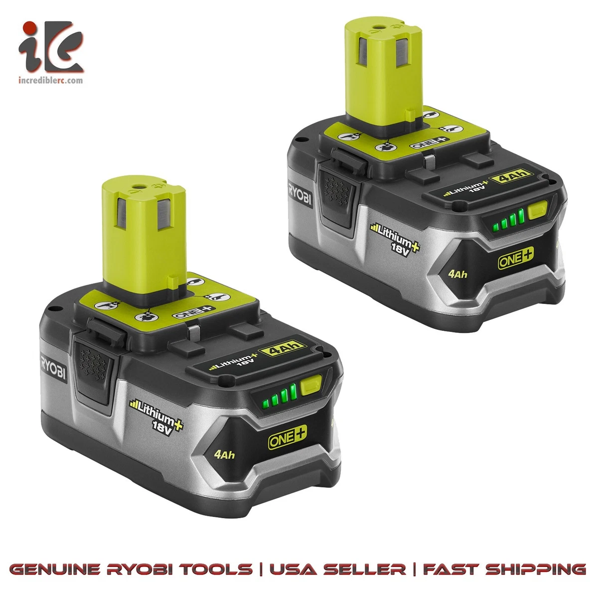 Ryobi p108 4ah one+ high capacity lithium ion battery for power sale