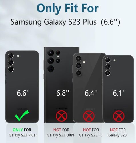 For Samsung Galaxy S23 Ultra Case w/ Shockproof Military Grade Cover & Kickstand - Picture 2 of 9