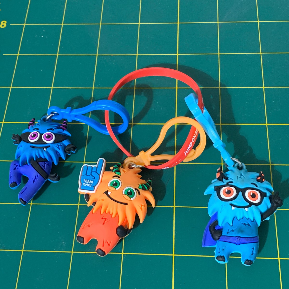 American Heart Association Kids Heart Challenge Back Pack Clips