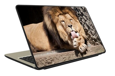 AUFKLEBER STICKER PC LAPTOP LAPTOP MAC SKIN Löwenzunge lecken Zunge OP057