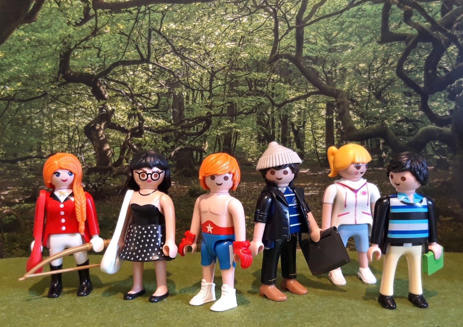 PLAYMOBIL Riverdale Jughead Cheryl Kevin pack de figurines articulées avec accessoires