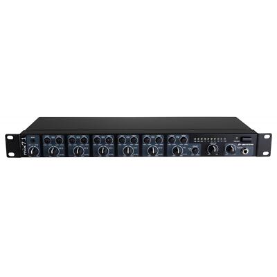 JB Systems MIX 7.1 7-Kanal Vorverstärker/Mixer 6 Mikrofon/Stereo Line Eingänge