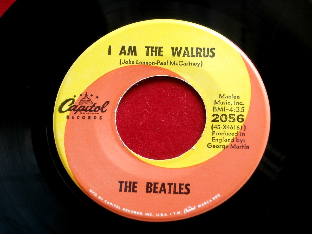 アイムザウォルラス　ビアグラス アイムザウォルラス ビアグラス THE BEATLES Hello Goodbye / I