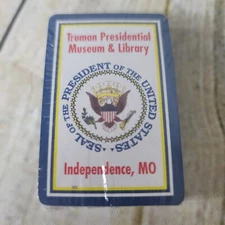Harry S.TRUMAN Presidential Museum and Library Mini Playing CARDS