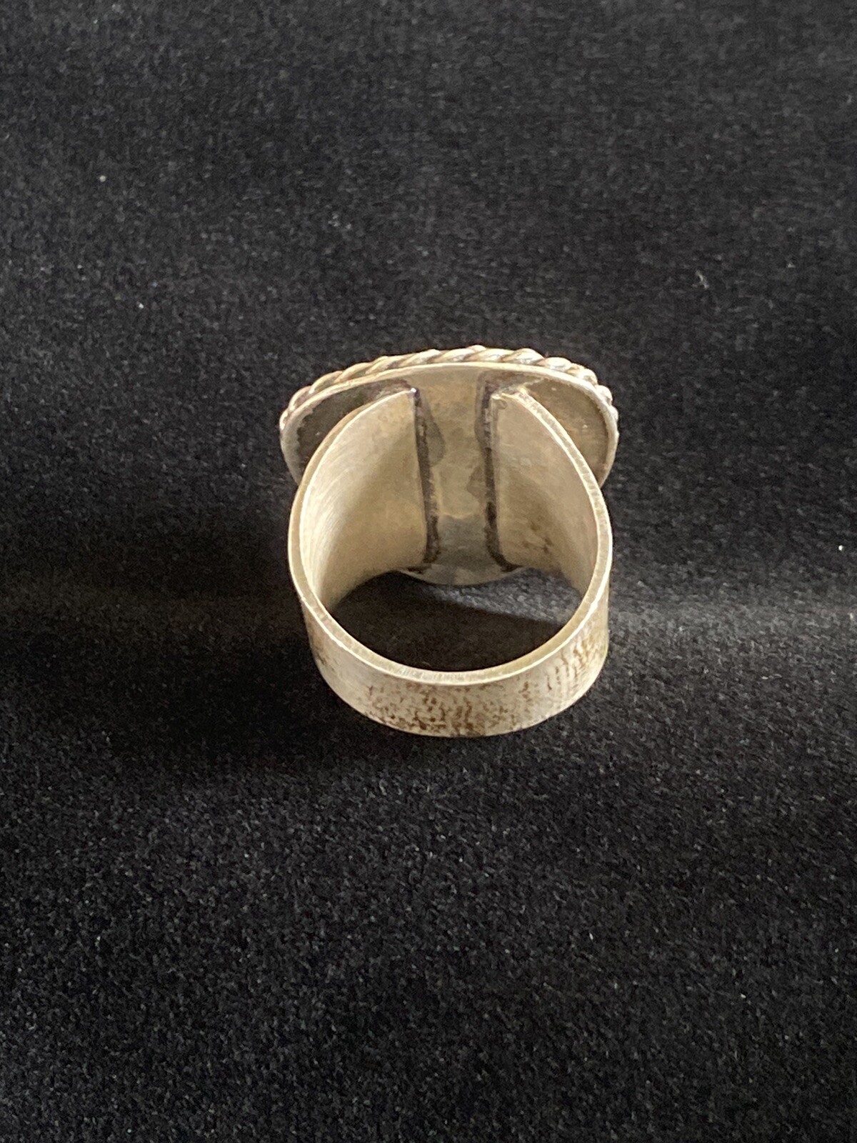 Beautiful Triangular Shaped Native American Silve… - image 6