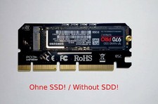 NVMe M.2 M Key PCI-E PCI Express x4 x8 x16 Ad...