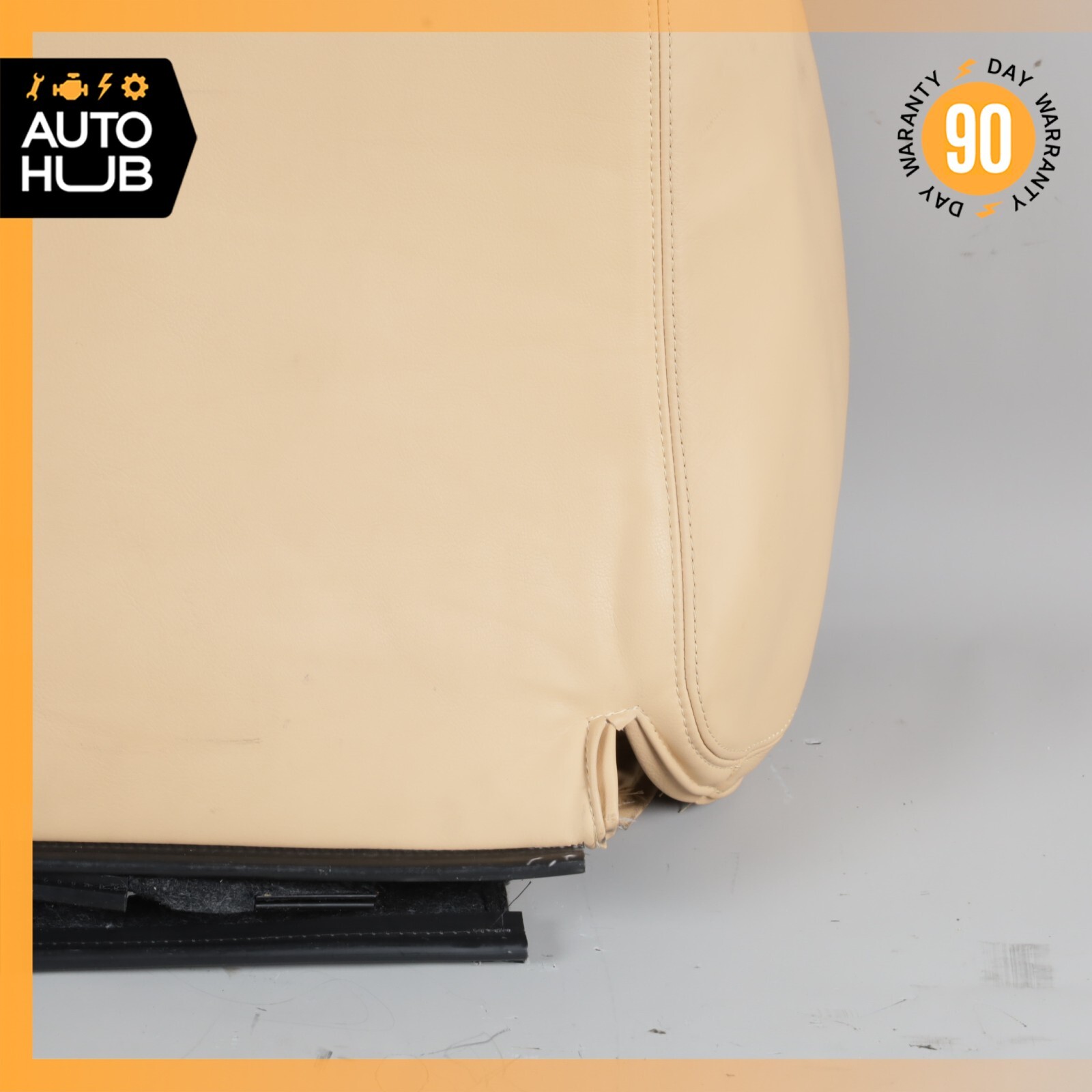 08-12 Maserati GranTurismo M145 Front Left Top Upper Seat Cushion Beige OEM 44k
